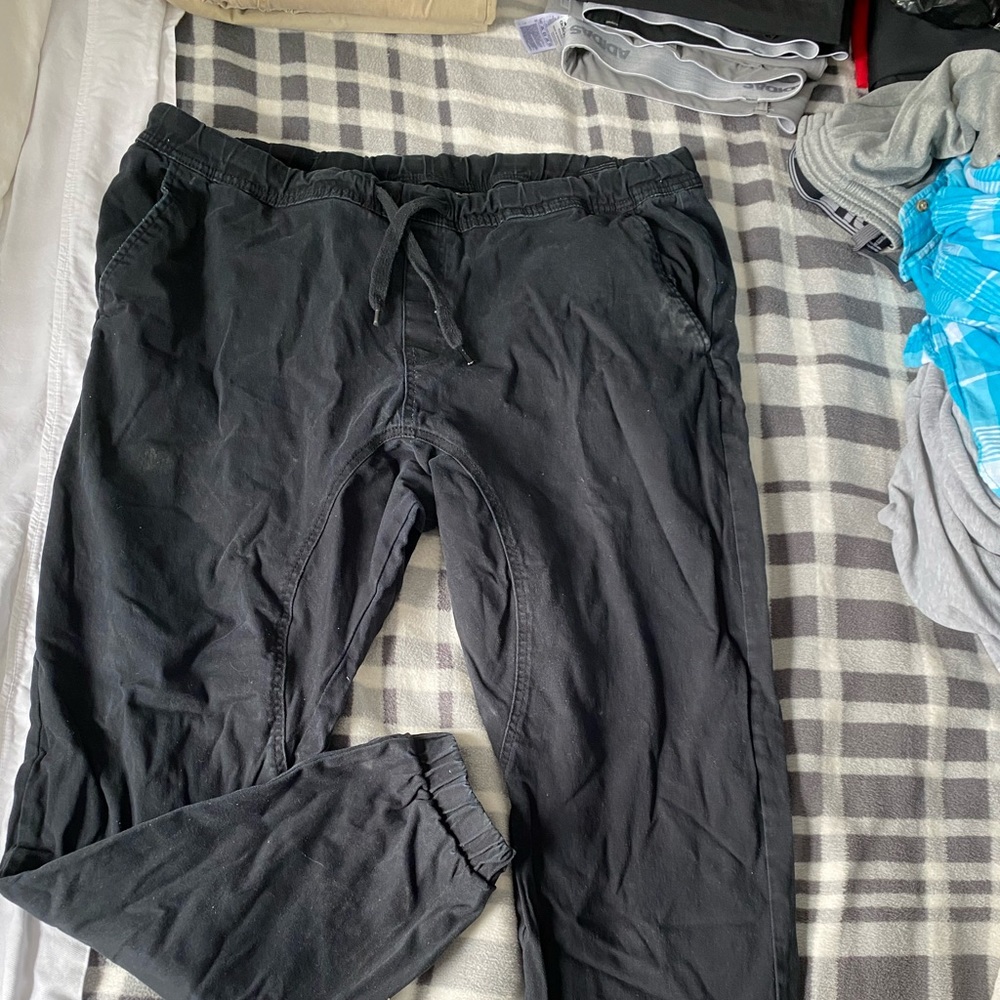 South Pole black chino pants